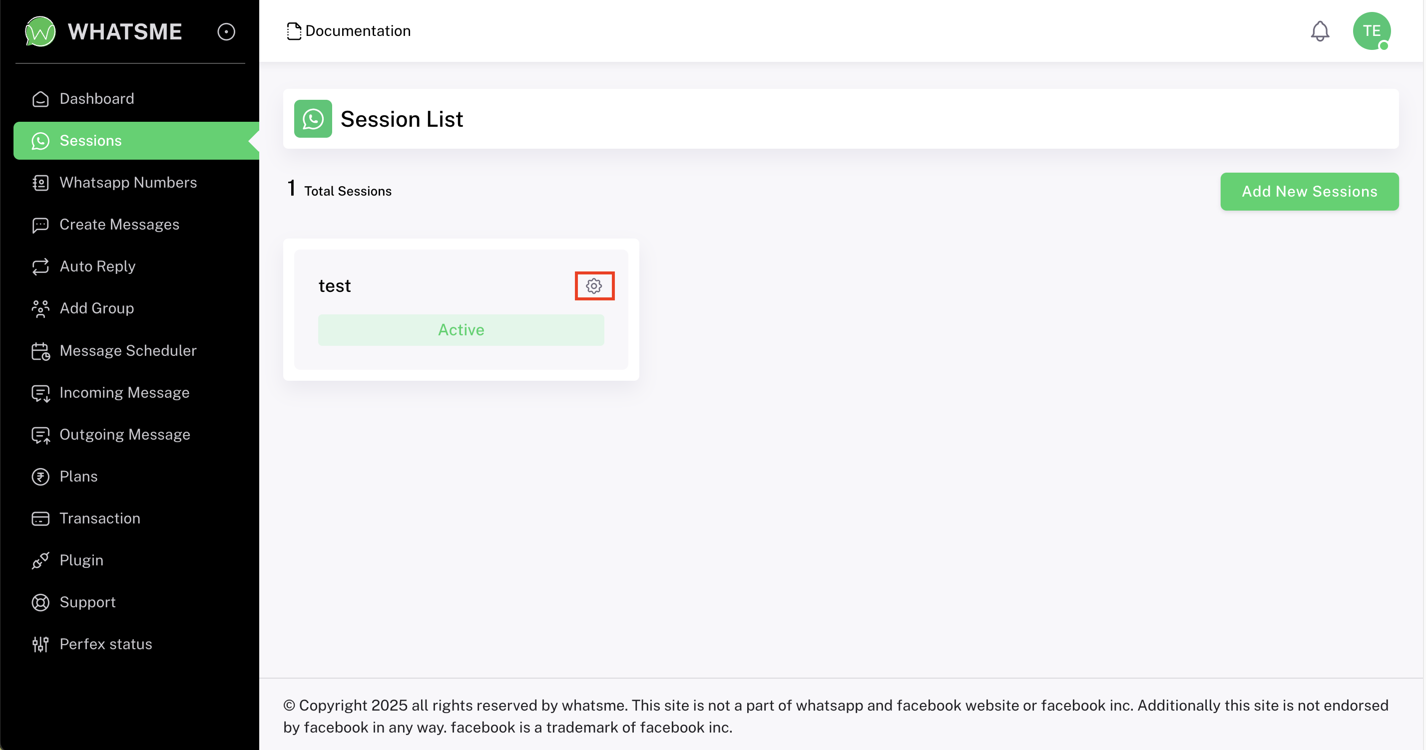 create api token step one